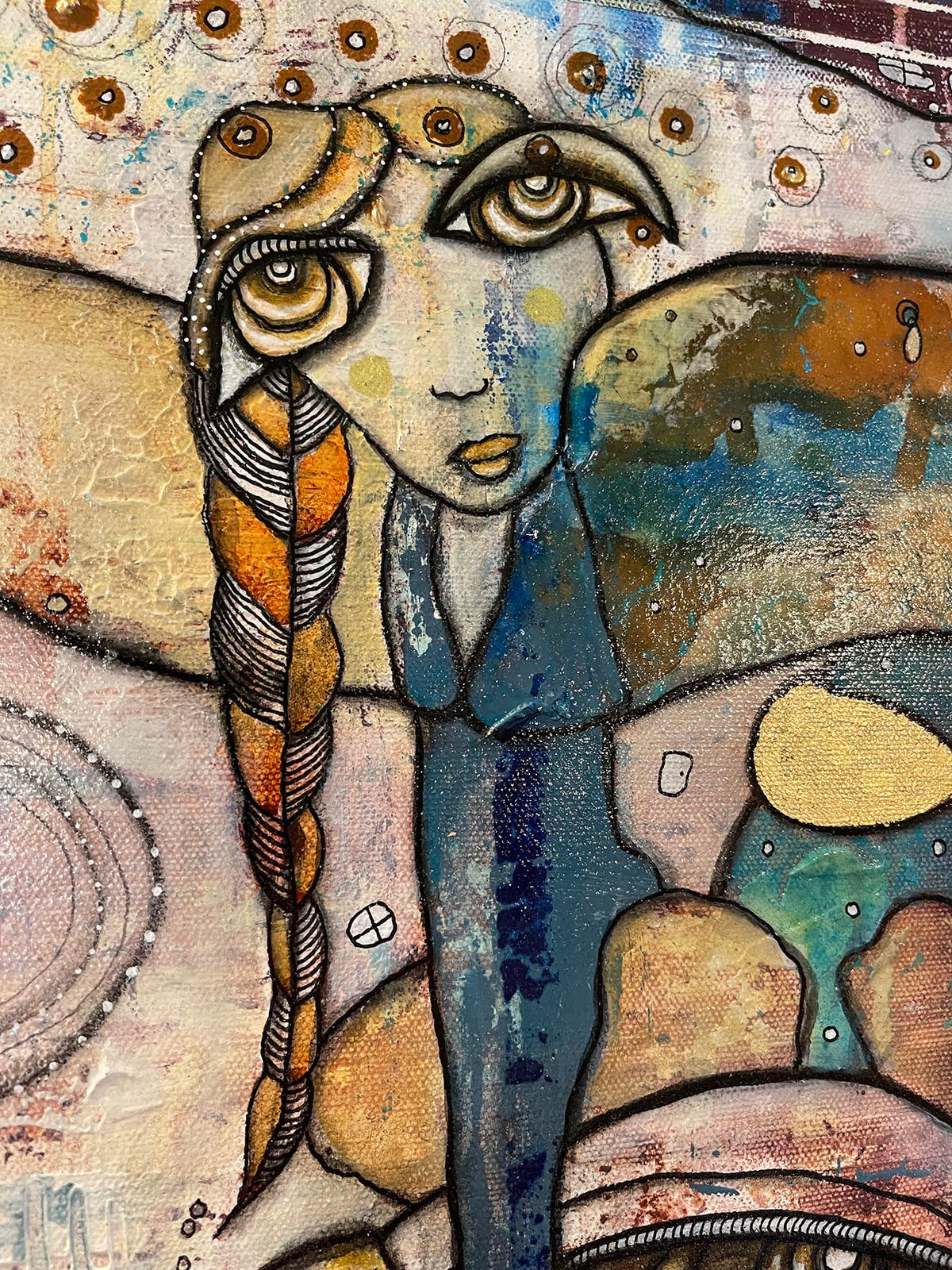 Original Fine Art &#39;Deep Sea Queen&#39;