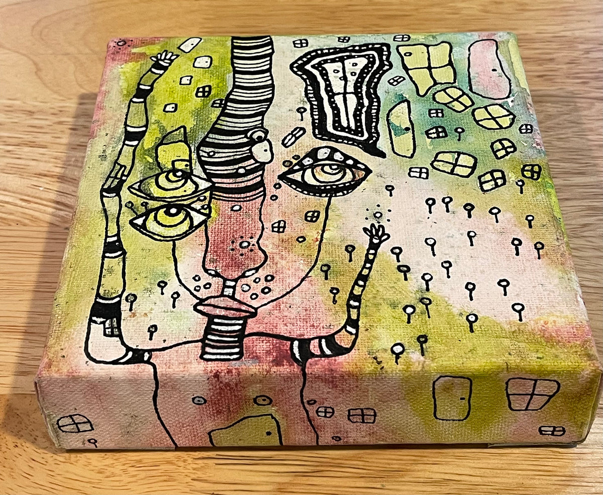 Original Fine Art &#39;Door Keeper&#39;