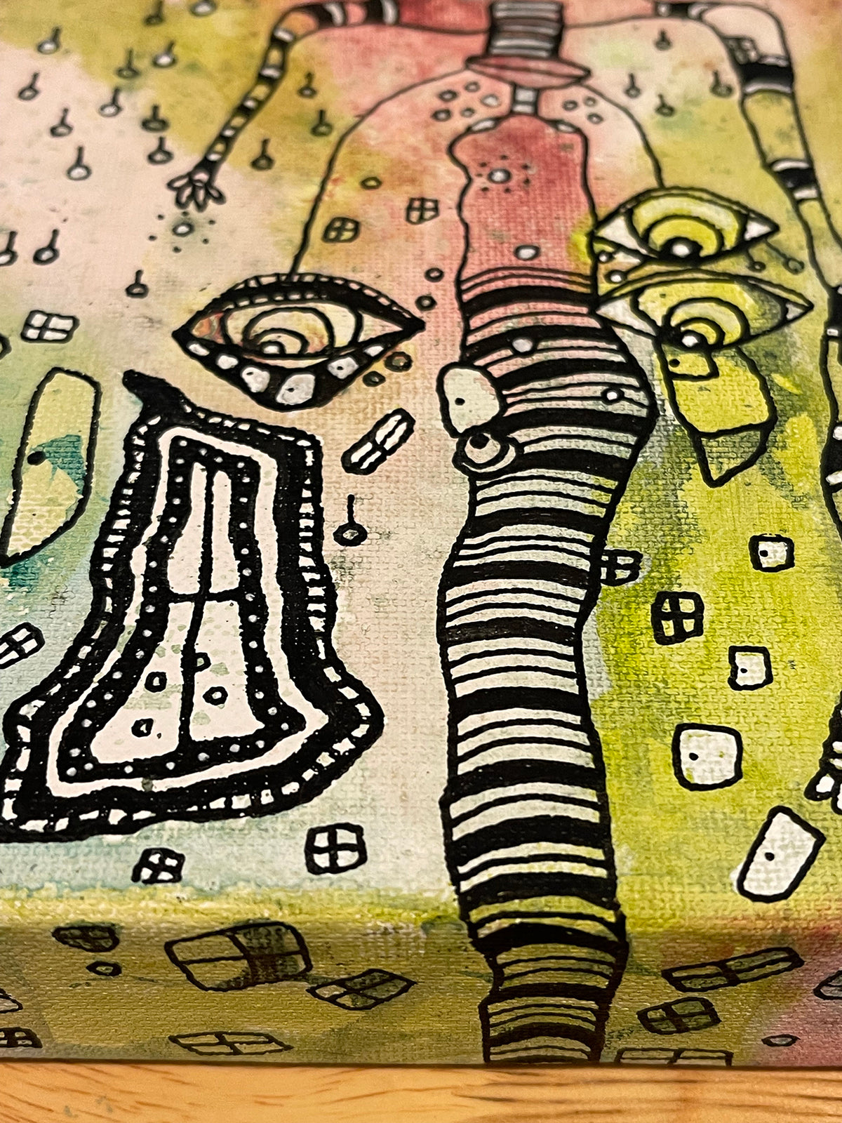 Original Fine Art &#39;Door Keeper&#39;