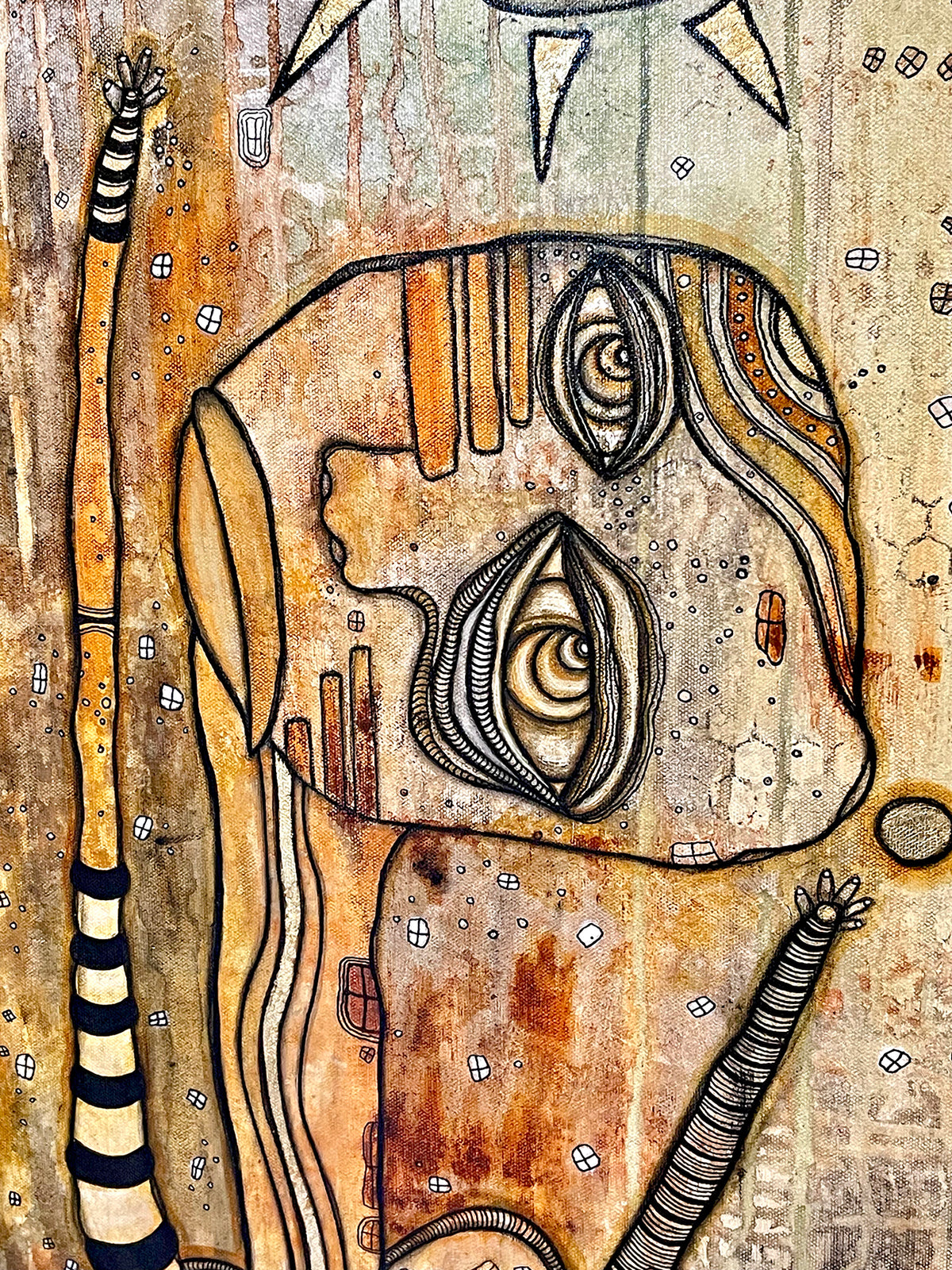 Original Fine Art &#39;Drinking in the Golden Light&#39;