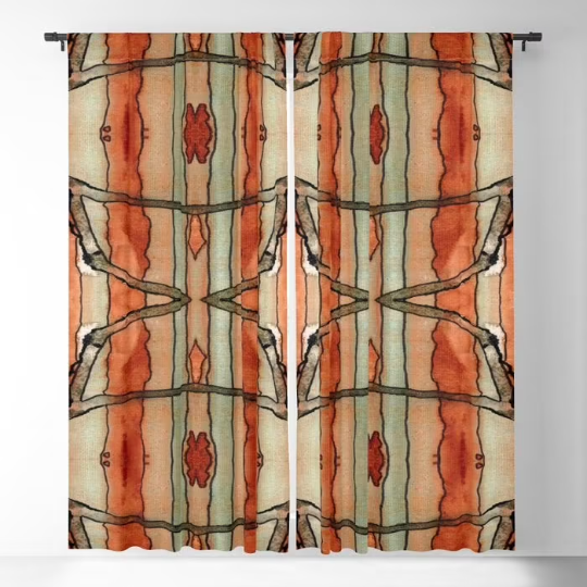 Window Curtains &quot;Desert&quot;