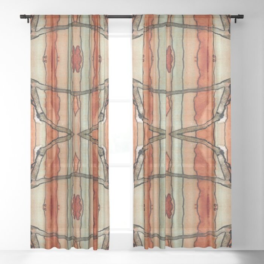 Window Curtains &quot;Desert&quot;