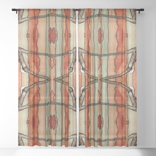 Window Curtains &quot;Desert&quot;