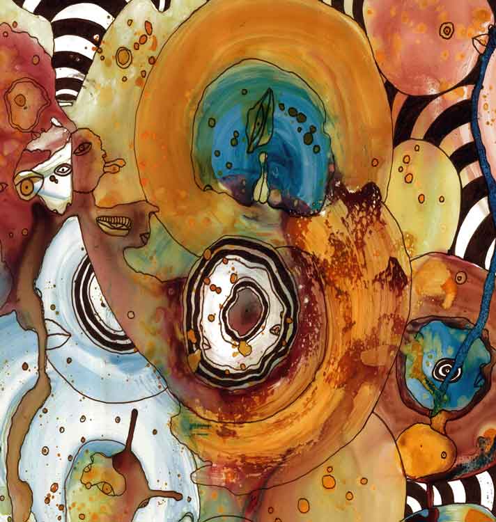 Wall Art Tapestry &#39;Energy Abstract&#39;