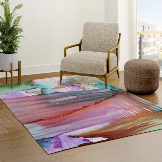 Area Rug &#39;Elephant and I&#39;