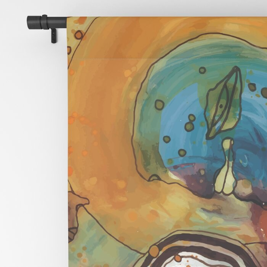 Window Curtains &quot;Energy Abstract&quot;