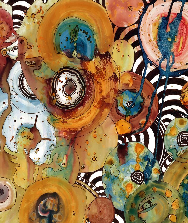 Duvet Cover &#39;Energy Abstract&#39;