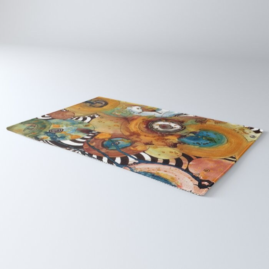 Area Rug &#39;Energy Abstract&#39;