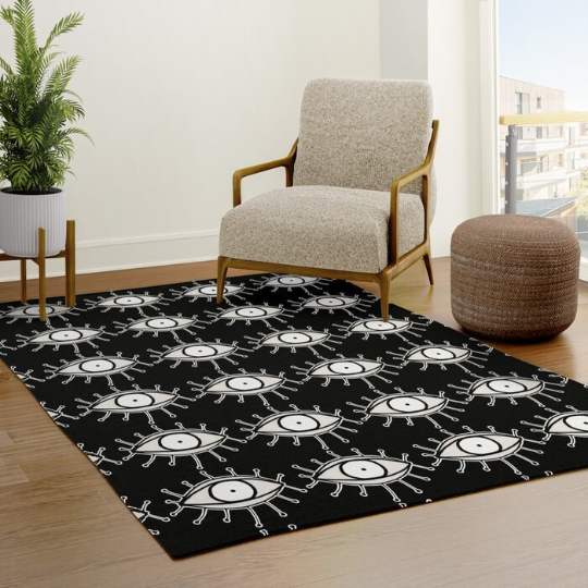 Area Rug &#39;Eyes&#39;