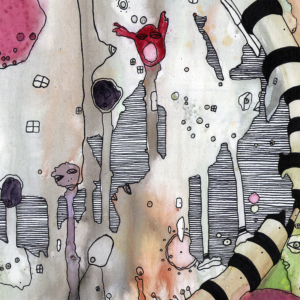 Art Print on Canvas &#39;Female Hello&#39;