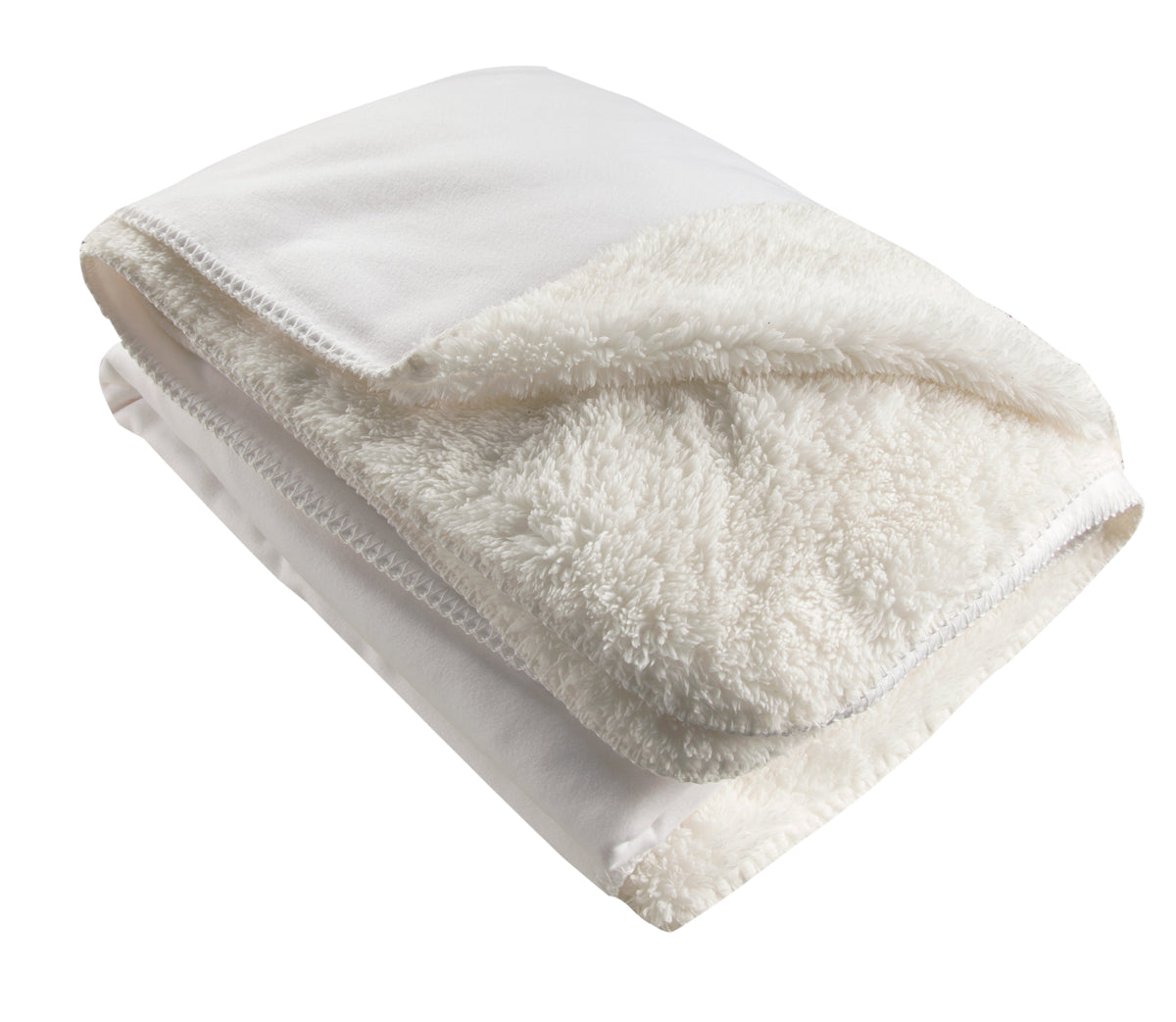 Thick Sherpa Fleece Blanket &#39;Stained 01&#39;