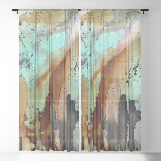 Window Curtains &quot;From The Heavens&quot;