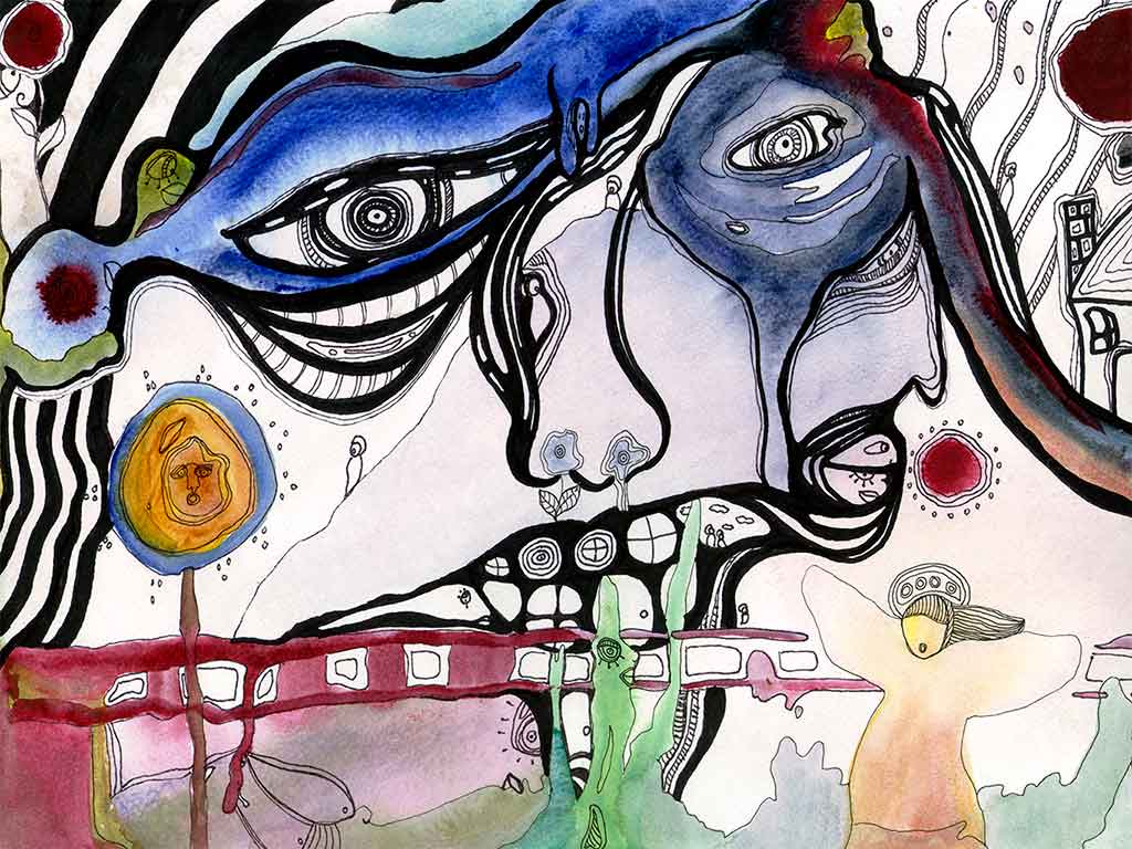 Art Print on Canvas &#39;The Gift&#39;