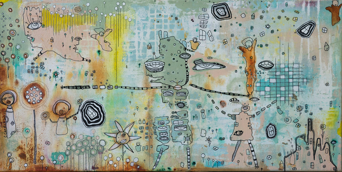 Original Fine Art &#39;&#39;Growing Together&quot;