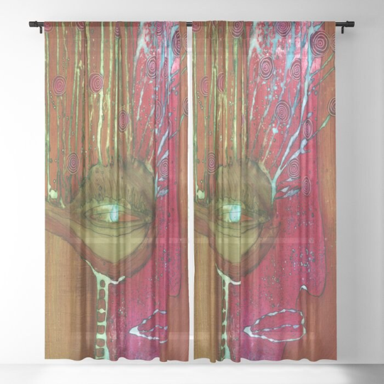 Window Curtains &quot;Garden&quot;