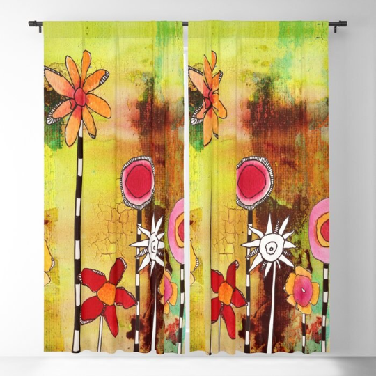 Window Curtains &quot;Garden Party&quot;