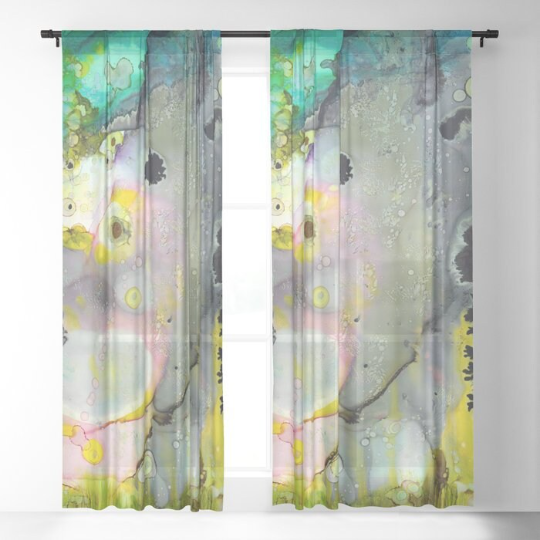 Window Curtains &quot;Growing&quot;