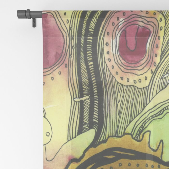 Window Curtains &quot;Half Full&quot;