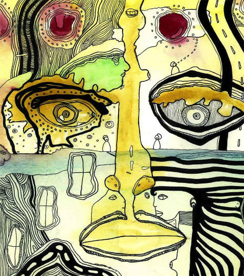 Window Curtains &quot;Half Full&quot;