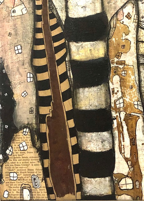 Original Fine Art on Canvas &#39;Out of the dark&#39;