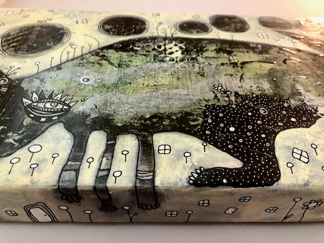 Original Fine Art &#39;Two sides to every story&#39;