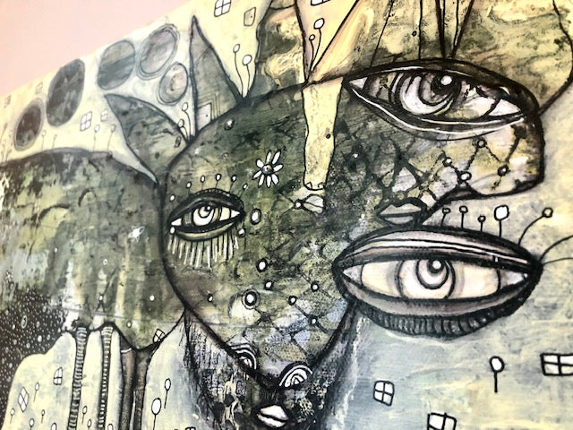 Original Fine Art &#39;Two sides to every story&#39;