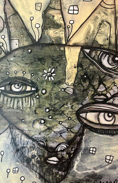 Original Fine Art &#39;Two sides to every story&#39;