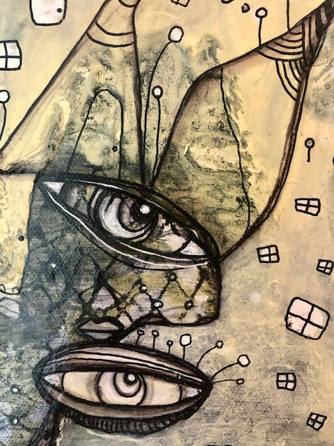 Original Fine Art &#39;Two sides to every story&#39;