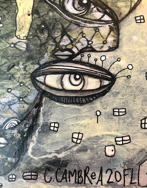 Original Fine Art &#39;Two sides to every story&#39;