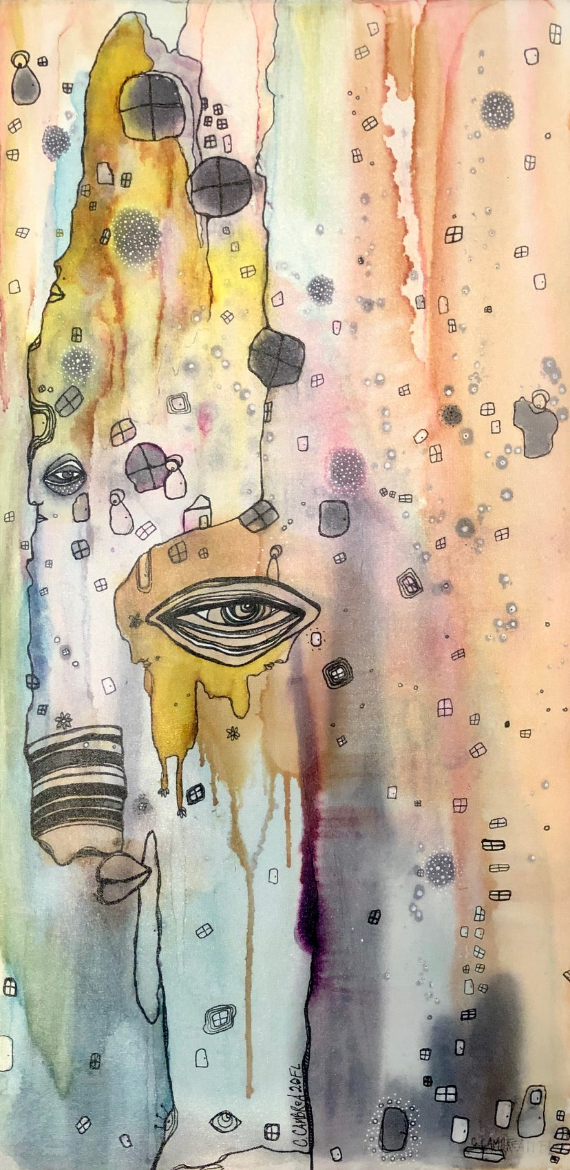 Original Fine Art &#39;Melting&#39;