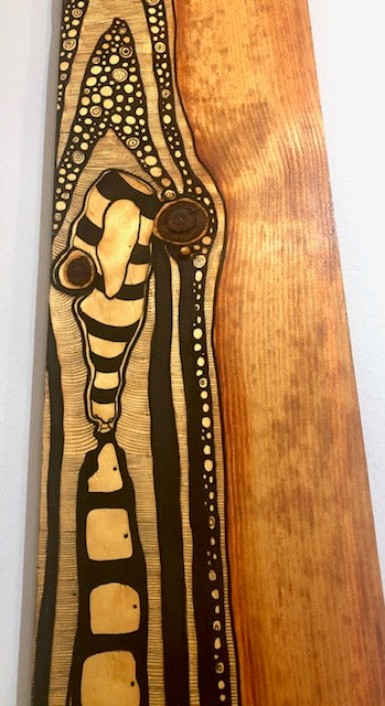 Original Abstract Fine Art &quot;Totem II&quot;