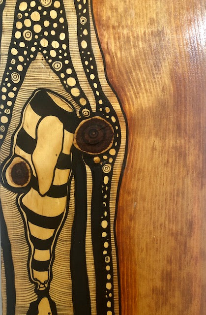 Original Abstract Fine Art &quot;Totem II&quot;