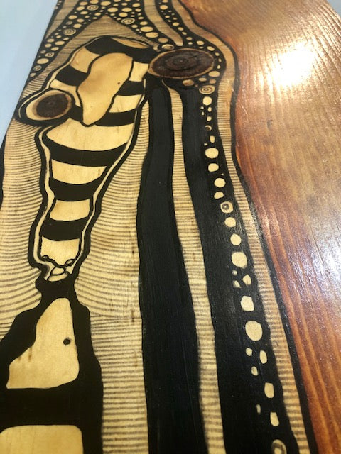 Original Abstract Fine Art &quot;Totem II&quot;