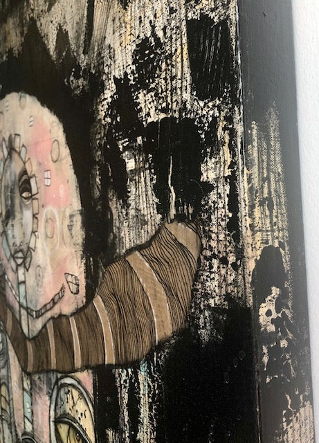 Original Fine Art on Canvas &#39;Out of the dark&#39;