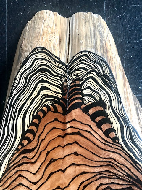 Original Abstract Fine Art &quot;Her full heart&quot;