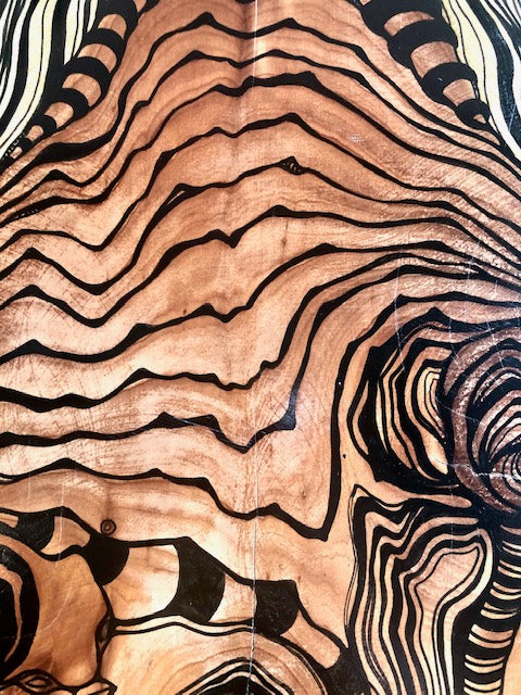 Original Abstract Fine Art &quot;Her full heart&quot;