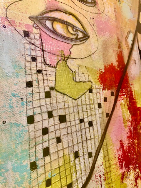 Original Fine Art &#39;Waiting by the Sea&#39;