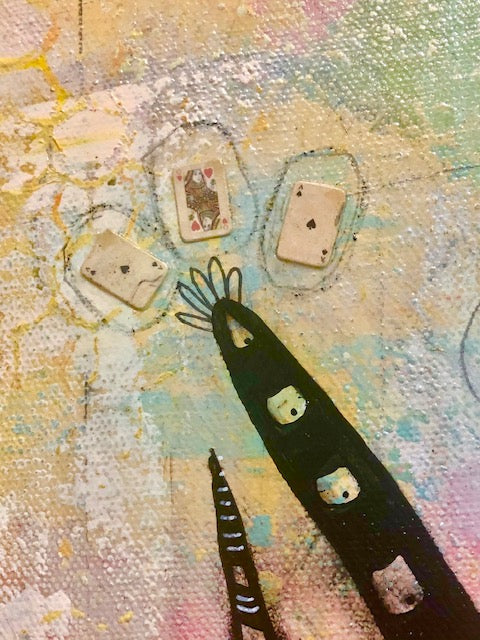 Original Fine Art &#39;Waiting by the Sea&#39;