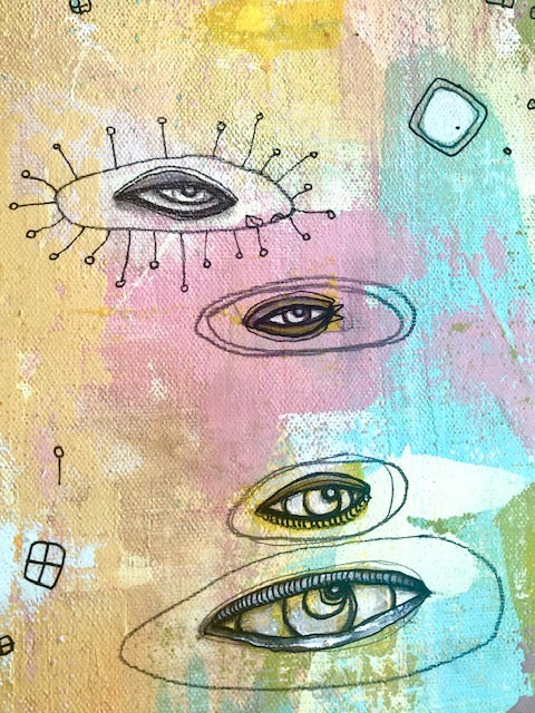 Original Fine Art &#39;Waiting by the Sea&#39;