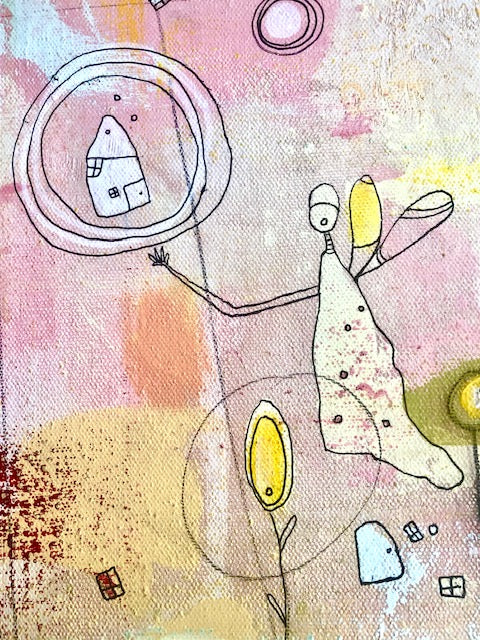 Original Fine Art &#39;Waiting by the Sea&#39;