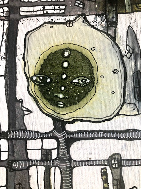 Original Fine Art &#39;Pull out of the chaos together&#39;