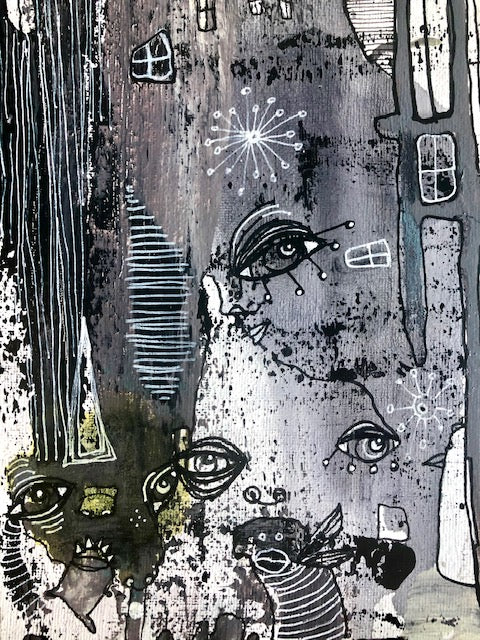 Original Fine Art &#39;Pull out of the chaos together&#39;