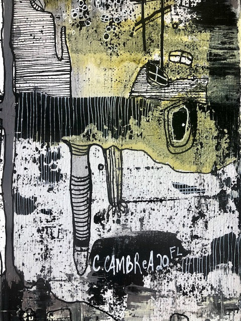 Original Fine Art &#39;Pull out of the chaos together&#39;