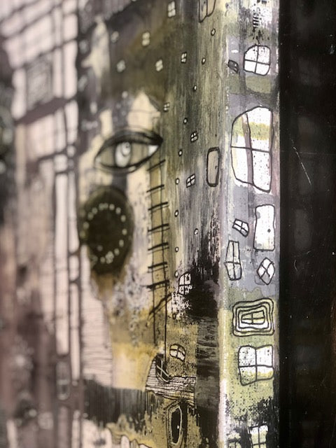 Original Fine Art &#39;Pull out of the chaos together&#39;