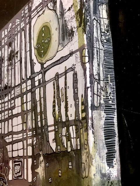 Original Fine Art &#39;Pull out of the chaos together&#39;