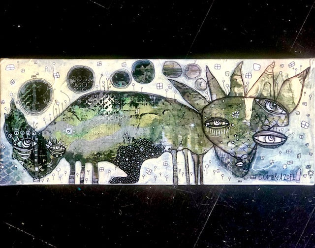 Original Fine Art &#39;Two sides to every story&#39;