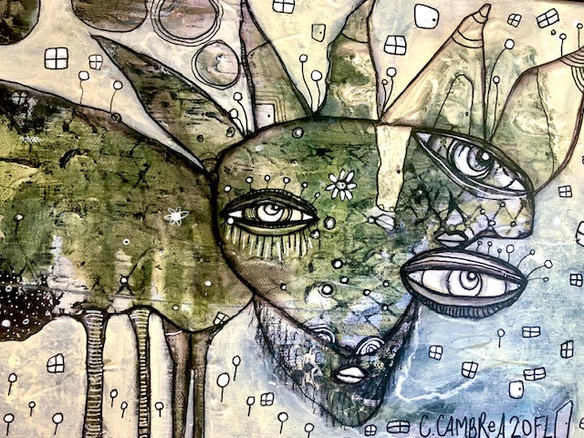 Original Fine Art &#39;Two sides to every story&#39;