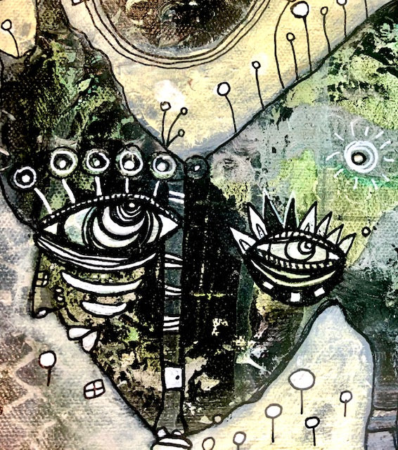 Original Fine Art &#39;Two sides to every story&#39;