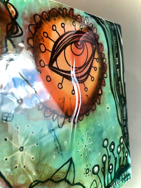 Original Fine Art &#39;Sun in my eye&#39;