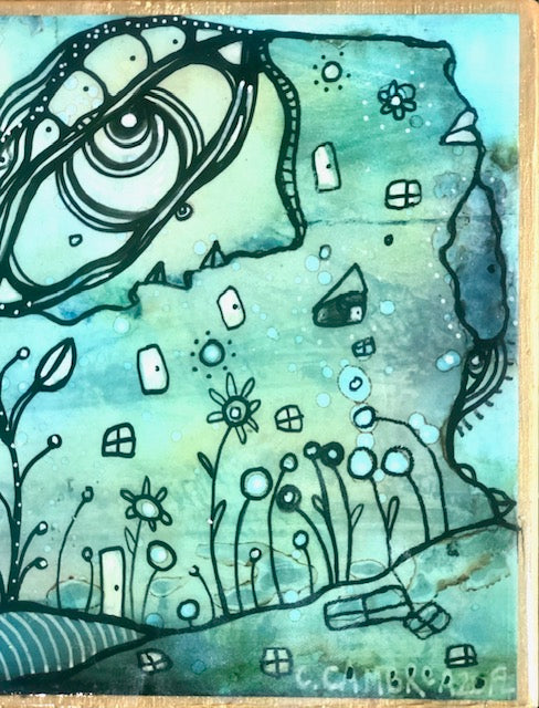 Original Fine Art &#39;Seeing growth&#39;